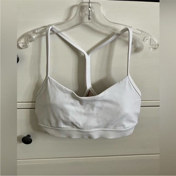Lululemon Athletica White Sports Bra - Picture 1 of 3